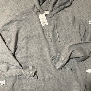 A New Day Lightweight Gray hooded Swearer XXL NWT